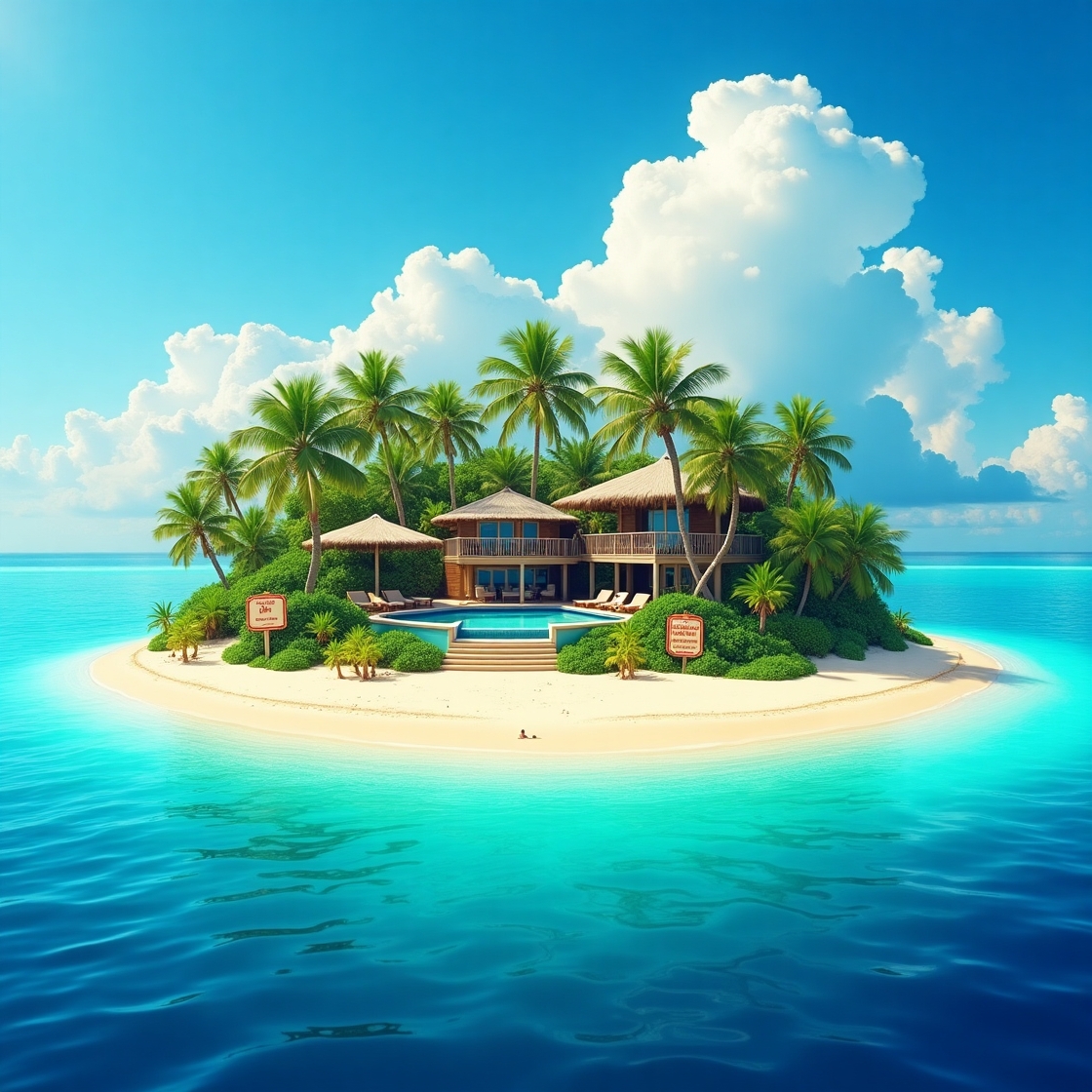 Billionaire's secret island with 5 bizarre rules Billionaire's secret island with 5 bizarre rules