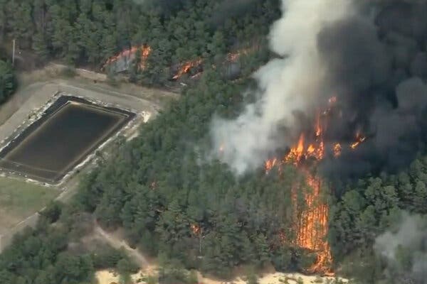 Jones Road Fire 2025: NJ Wildfire Devastates Ocean County – Latest Updates & Maps The Jones Road Fire